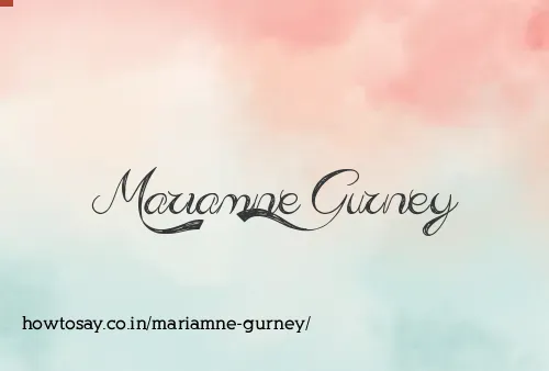 Mariamne Gurney