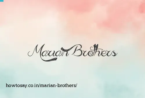 Marian Brothers