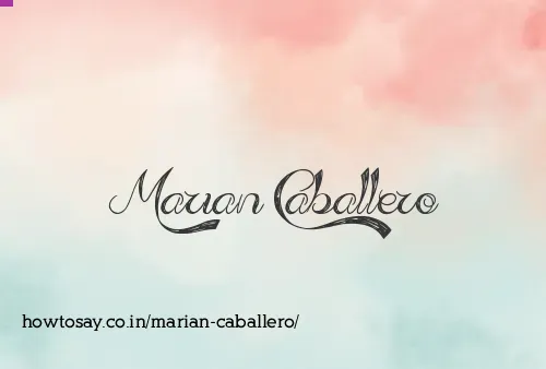 Marian Caballero