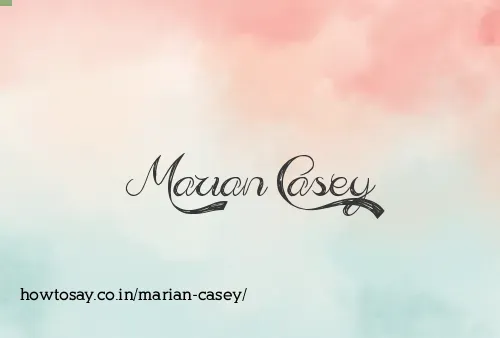 Marian Casey