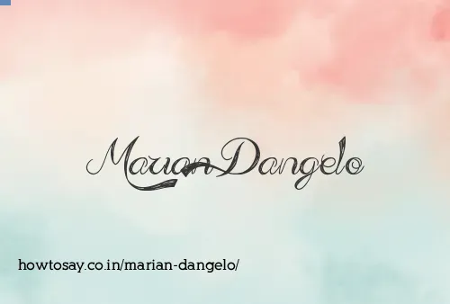 Marian Dangelo