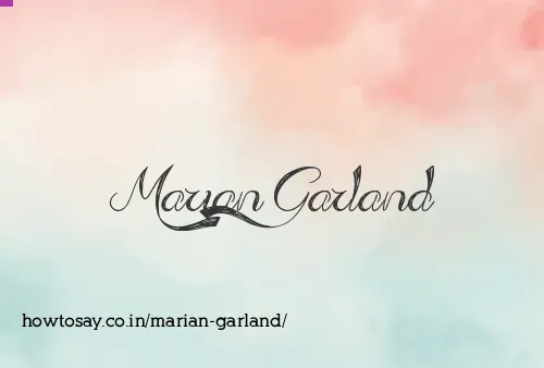 Marian Garland
