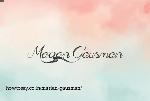 Marian Gausman