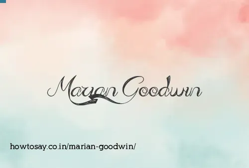 Marian Goodwin