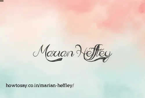 Marian Heffley