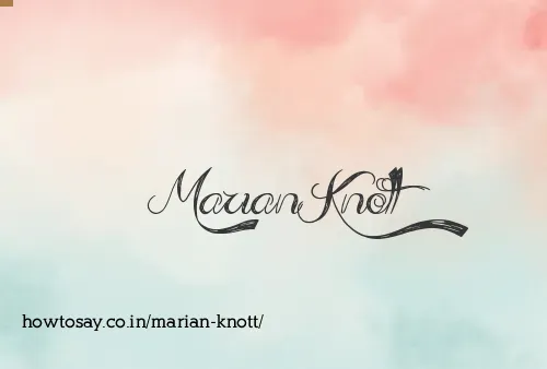 Marian Knott