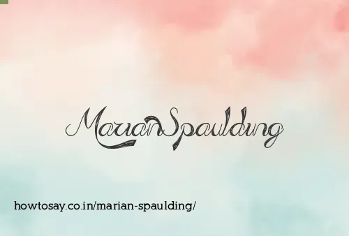 Marian Spaulding