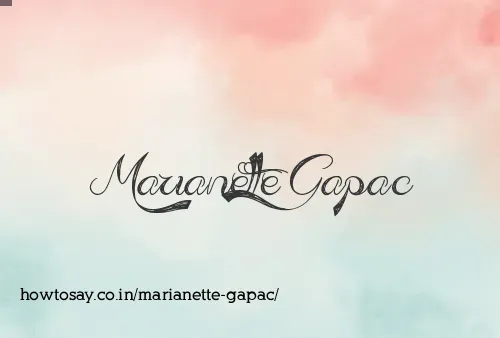 Marianette Gapac