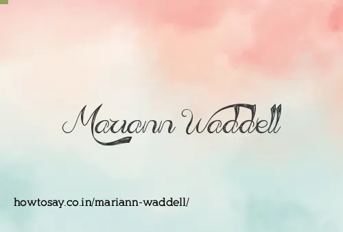 Mariann Waddell