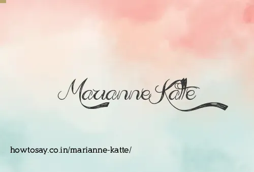 Marianne Katte