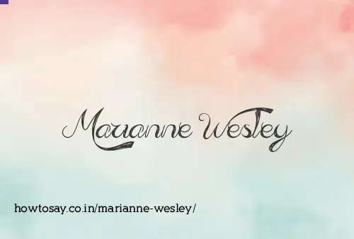 Marianne Wesley
