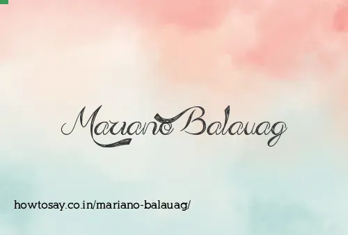 Mariano Balauag