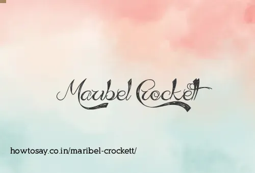 Maribel Crockett