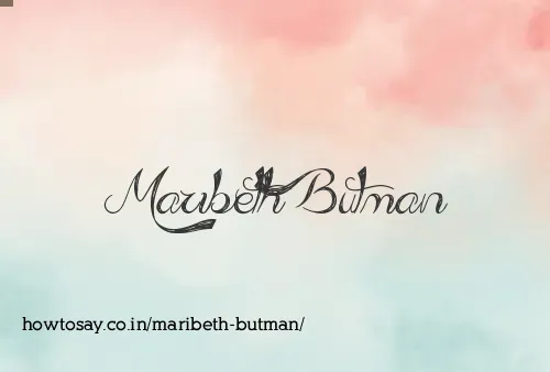 Maribeth Butman