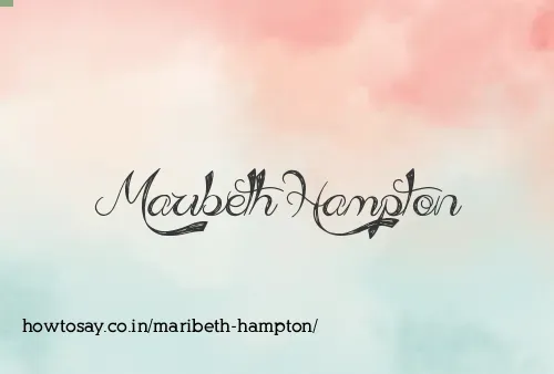 Maribeth Hampton