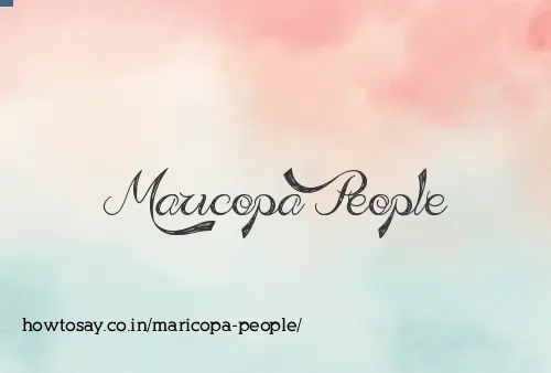 Maricopa People