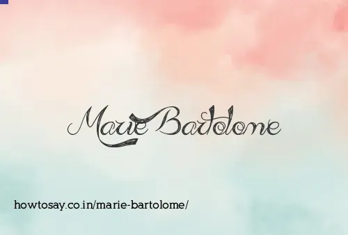 Marie Bartolome