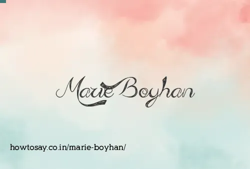 Marie Boyhan