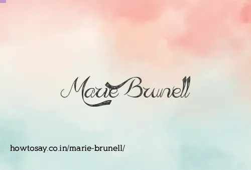 Marie Brunell