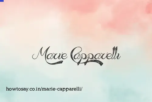 Marie Capparelli