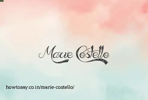 Marie Costello