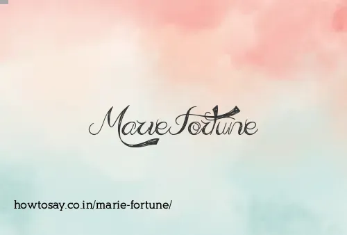 Marie Fortune