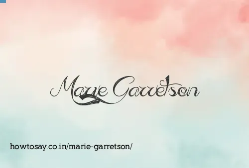 Marie Garretson