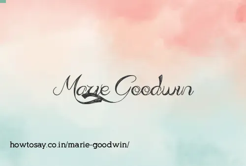 Marie Goodwin