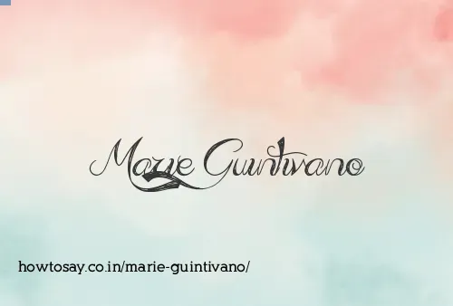 Marie Guintivano