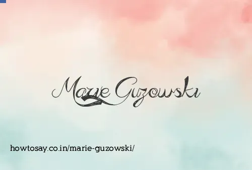 Marie Guzowski