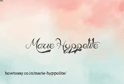 Marie Hyppolite
