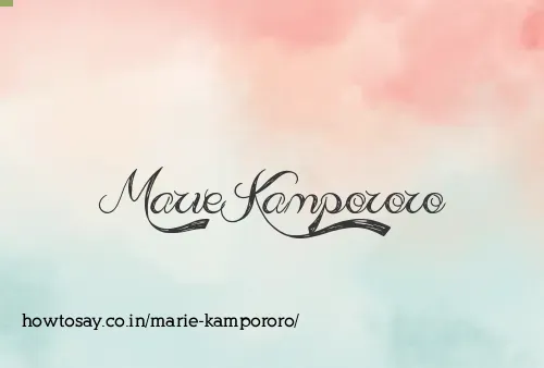 Marie Kampororo