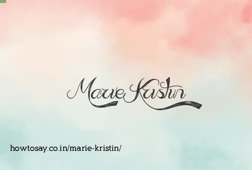Marie Kristin
