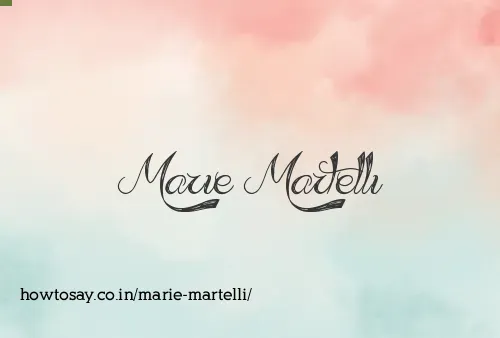 Marie Martelli
