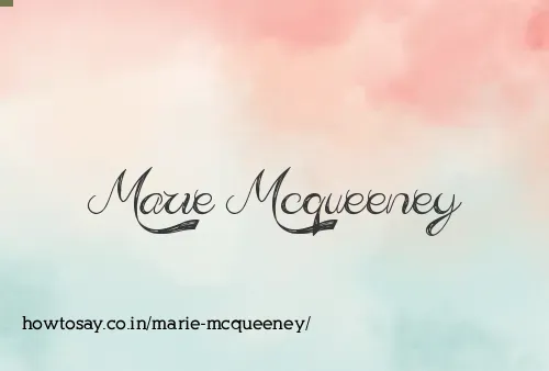 Marie Mcqueeney