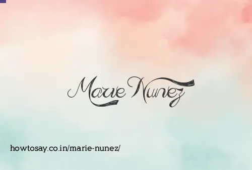 Marie Nunez