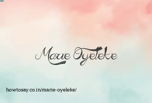 Marie Oyeleke