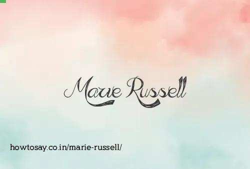 Marie Russell