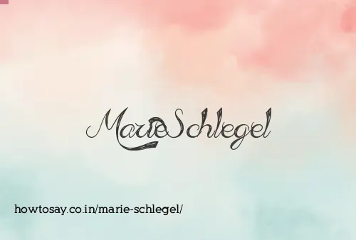 Marie Schlegel
