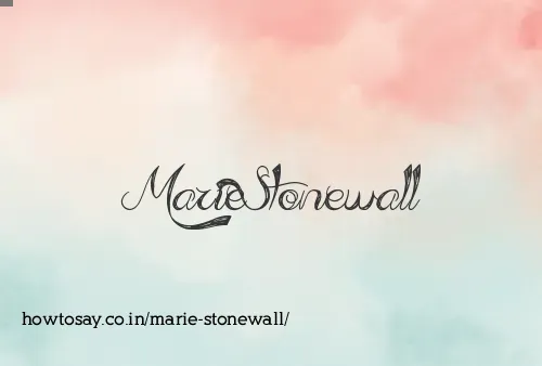 Marie Stonewall