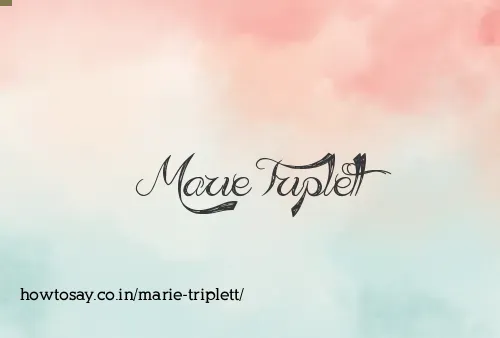 Marie Triplett