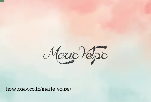 Marie Volpe