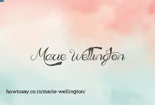 Marie Wellington