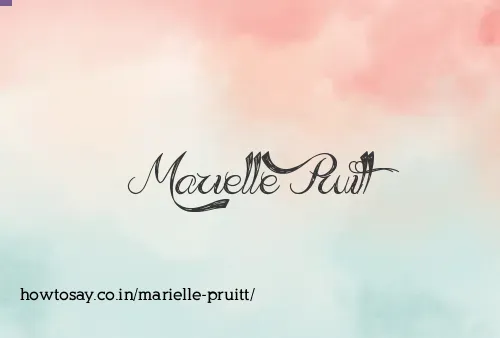 Marielle Pruitt