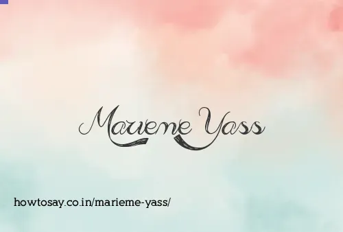 Marieme Yass