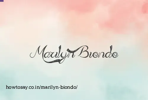 Marilyn Biondo