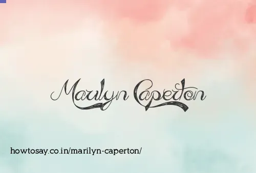 Marilyn Caperton