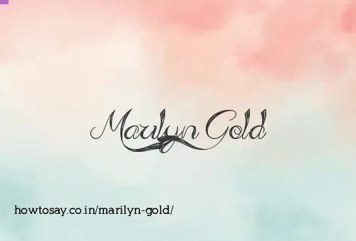 Marilyn Gold