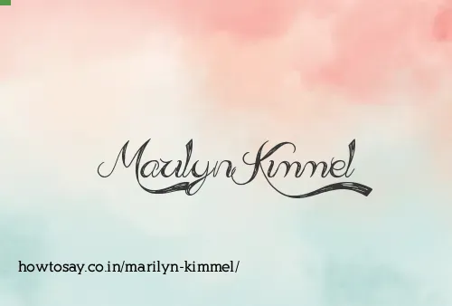 Marilyn Kimmel