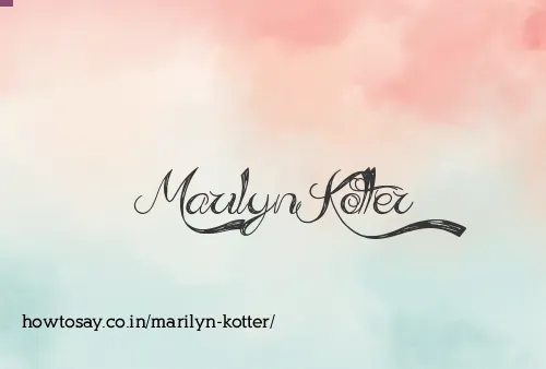 Marilyn Kotter